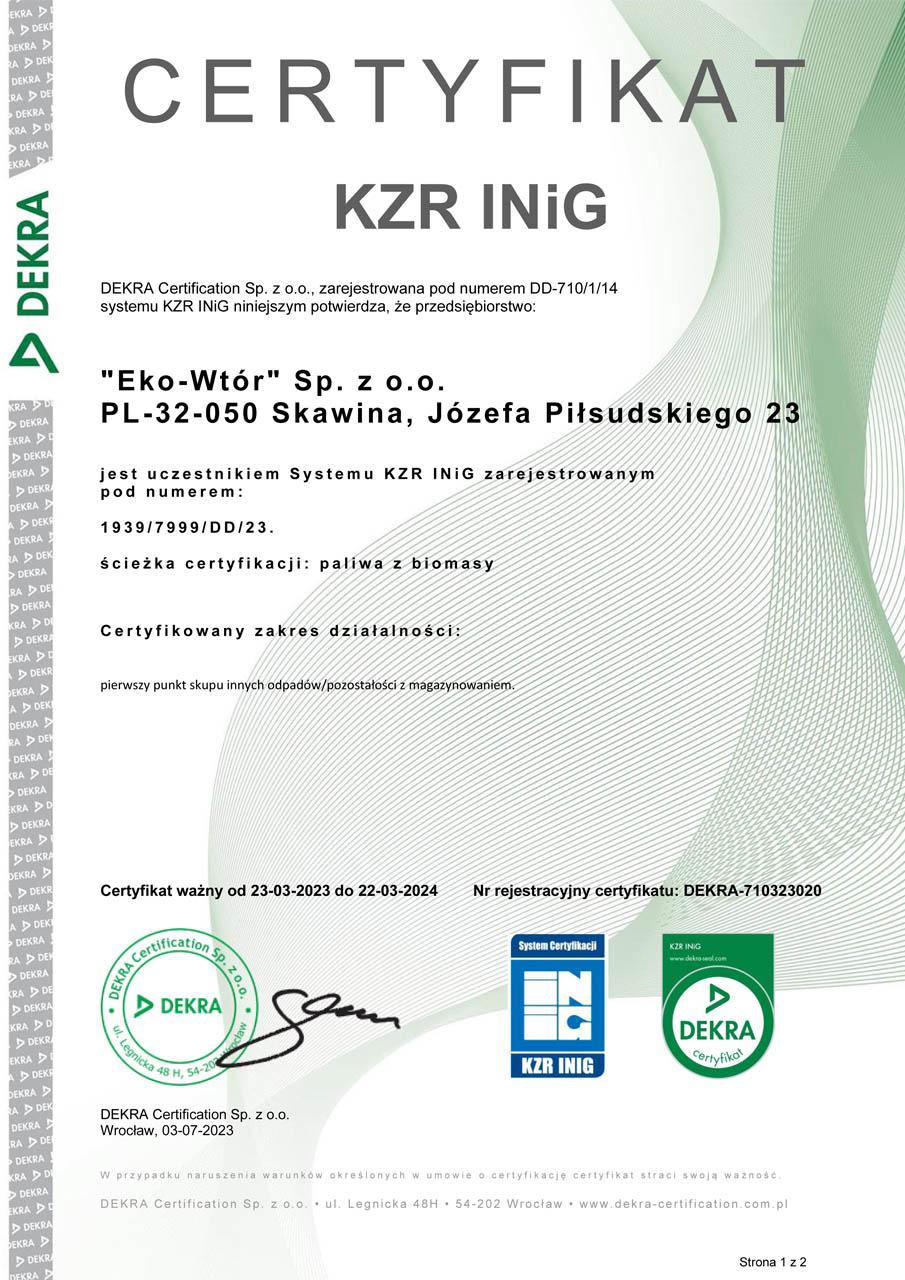 Eko - Wtór, Skup i Recykling Surowców Wtórnych, Gospodarka odpadami wtórnymi, Skup i przerób materiałów wtórnych, Recykling dla firm